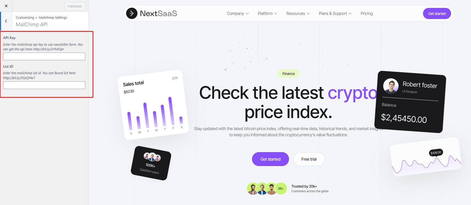 Mailchimp API Key List!