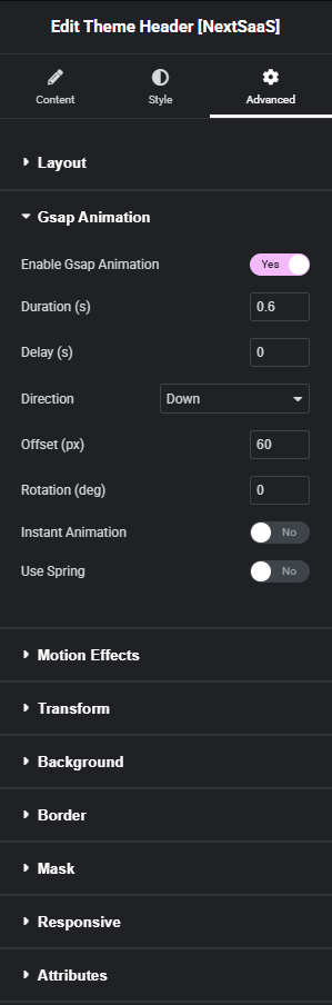 GSAP Animation Panel!